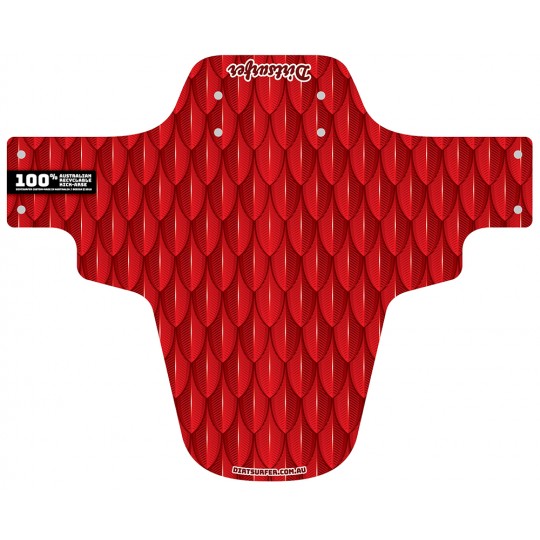 Scales Red mudguard